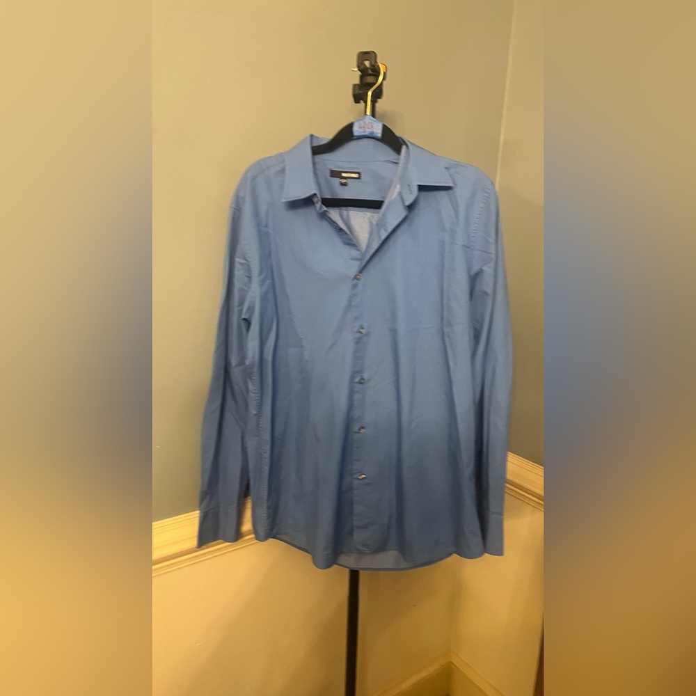 Murano Casual Blue Button Down‎ Shirt